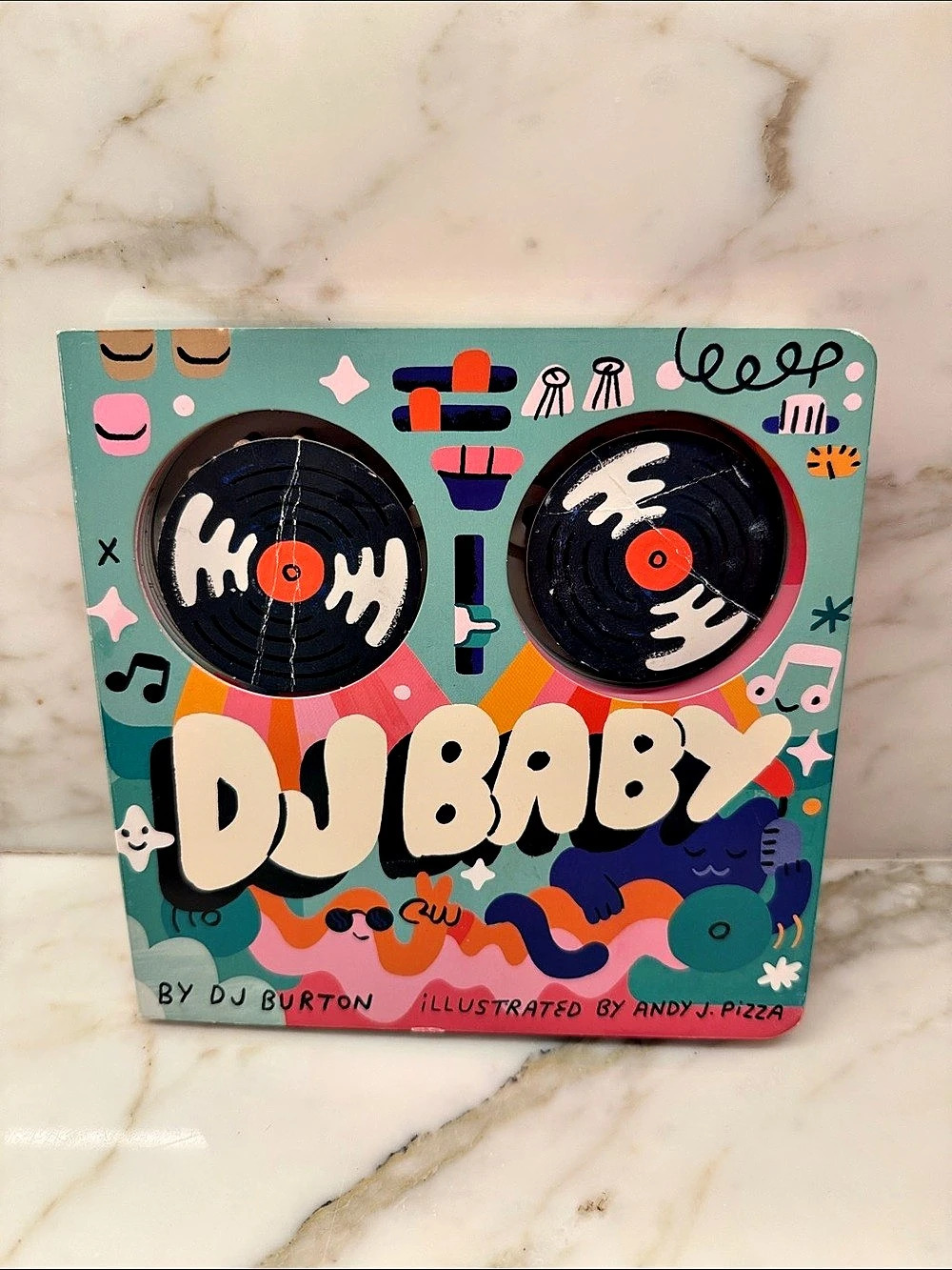 Scratchie DJ Baby Novelty Music Book Multicolor